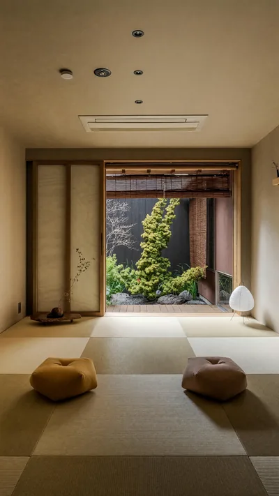 Mitsuna Machiya House, Kyoto — AI-assisted property image