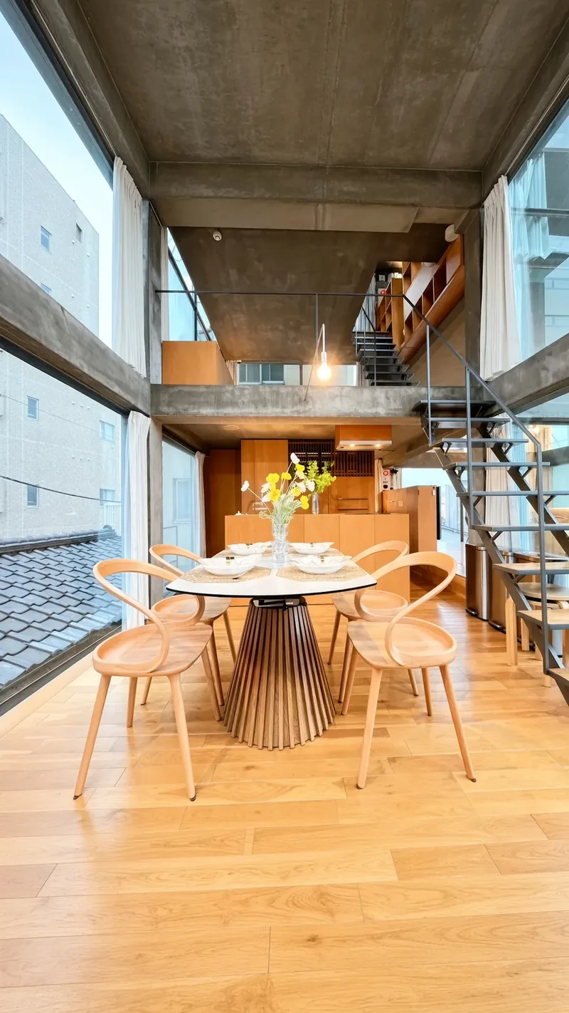 Glass Loft Airbnb, Shinjuku, Japan